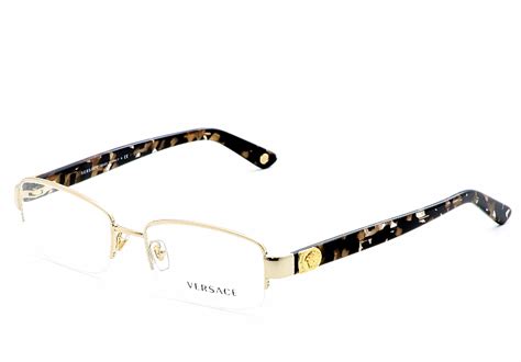 gold versace eyeglasses frames men